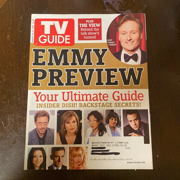 TV Guide Emmy Preview Magazine - Picture 1 of 2